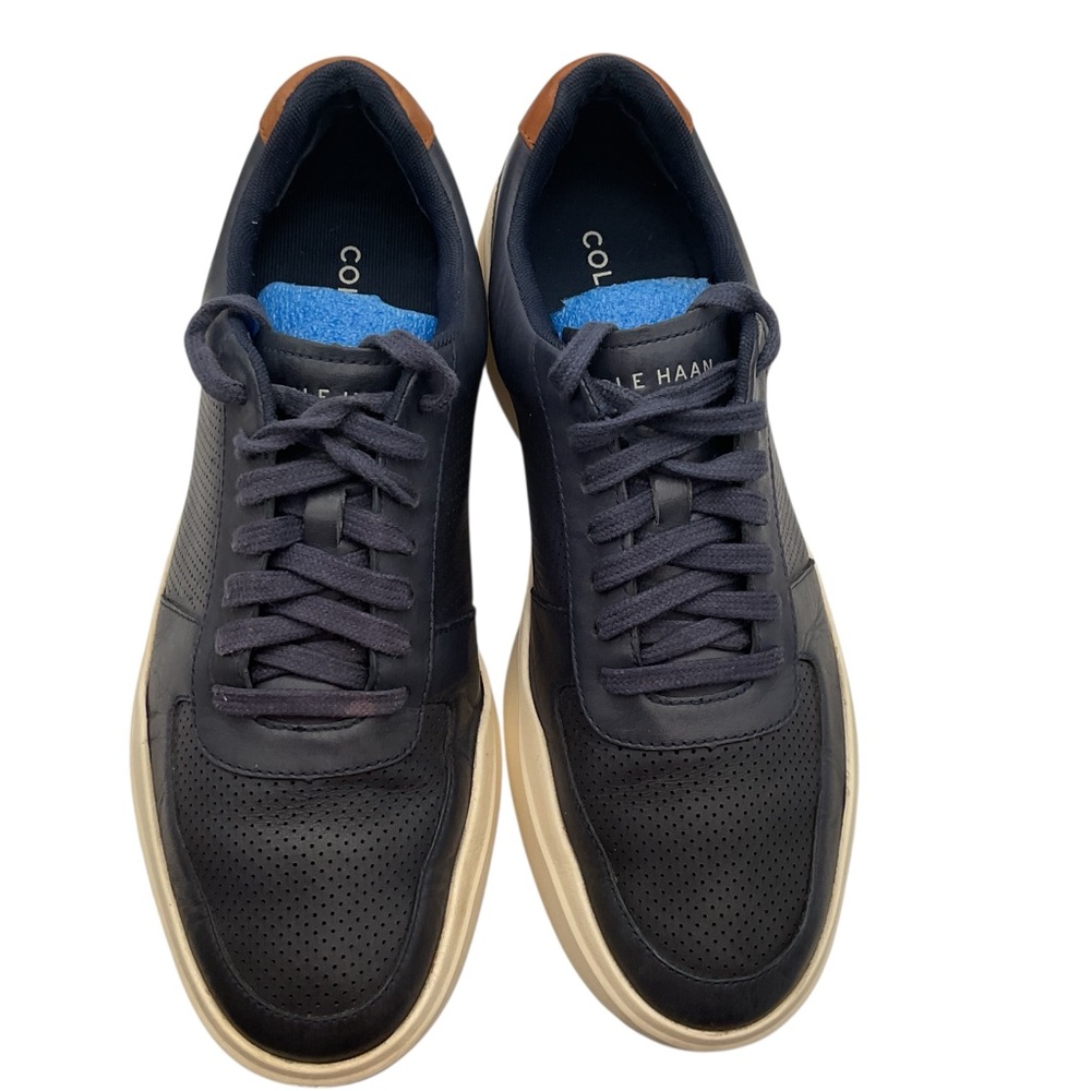 Cole Haan Black and Blue Sneakers